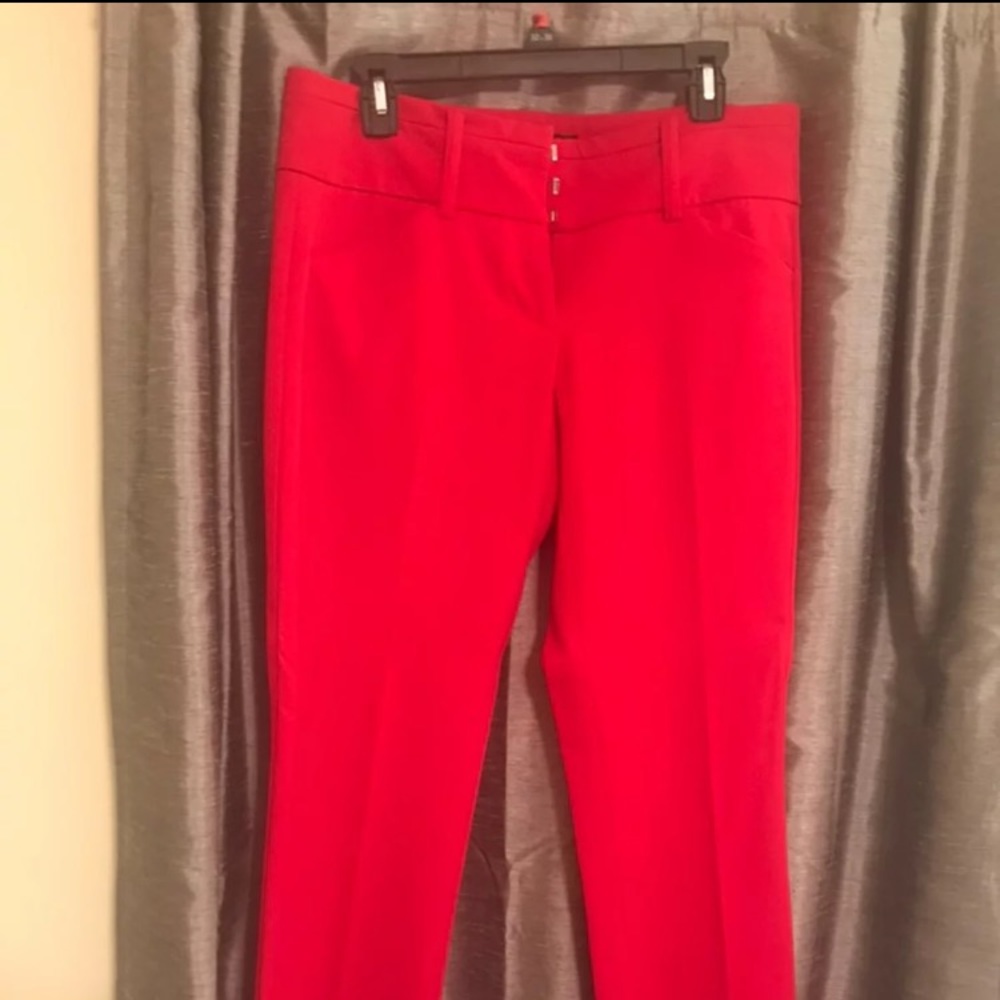 Red Dress Pants